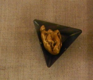 The Wimmer Nugget, on display at the Bancroft Library, University of California, Berkeley.